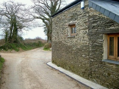 Foto 6x4 Spur bei Etheridge Murtwell Die Spur nach Murtwell führt an einem Konverter vorbei c2006