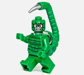 LEGO Marvel Superheroes Ultimate Spider-Man ~ SCORPION Minifigure (sh0269/76057)