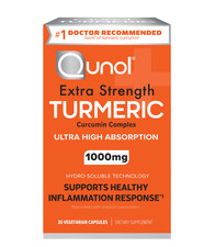 Qunol Extra Strength Turmeric 1000mg Hydro-Soluble High Absorption Caps
