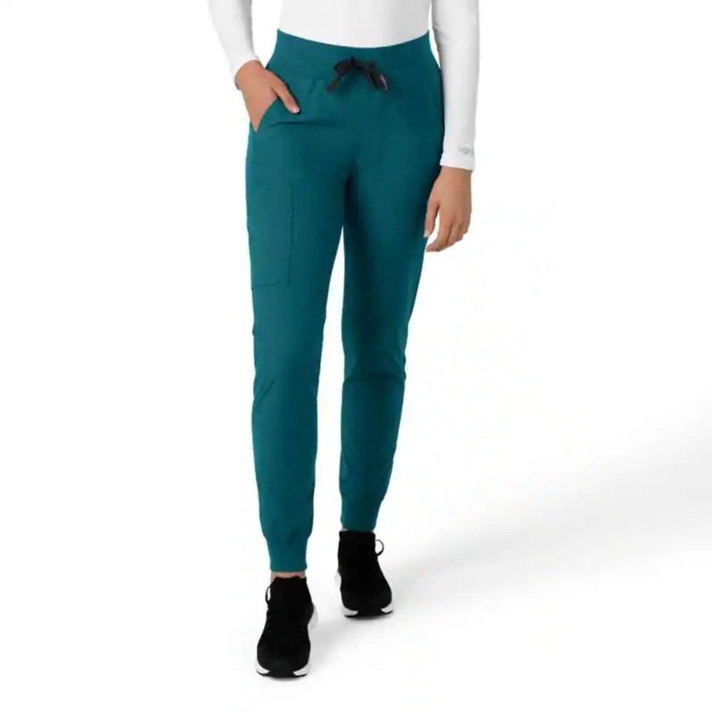 Carhartt force essentials jogger scrub pants in Caribbean blue thumbnail 2