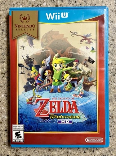 Legend of Zelda: The Wind Waker HD Nintendo Selects Wii U Game Tested See Disc