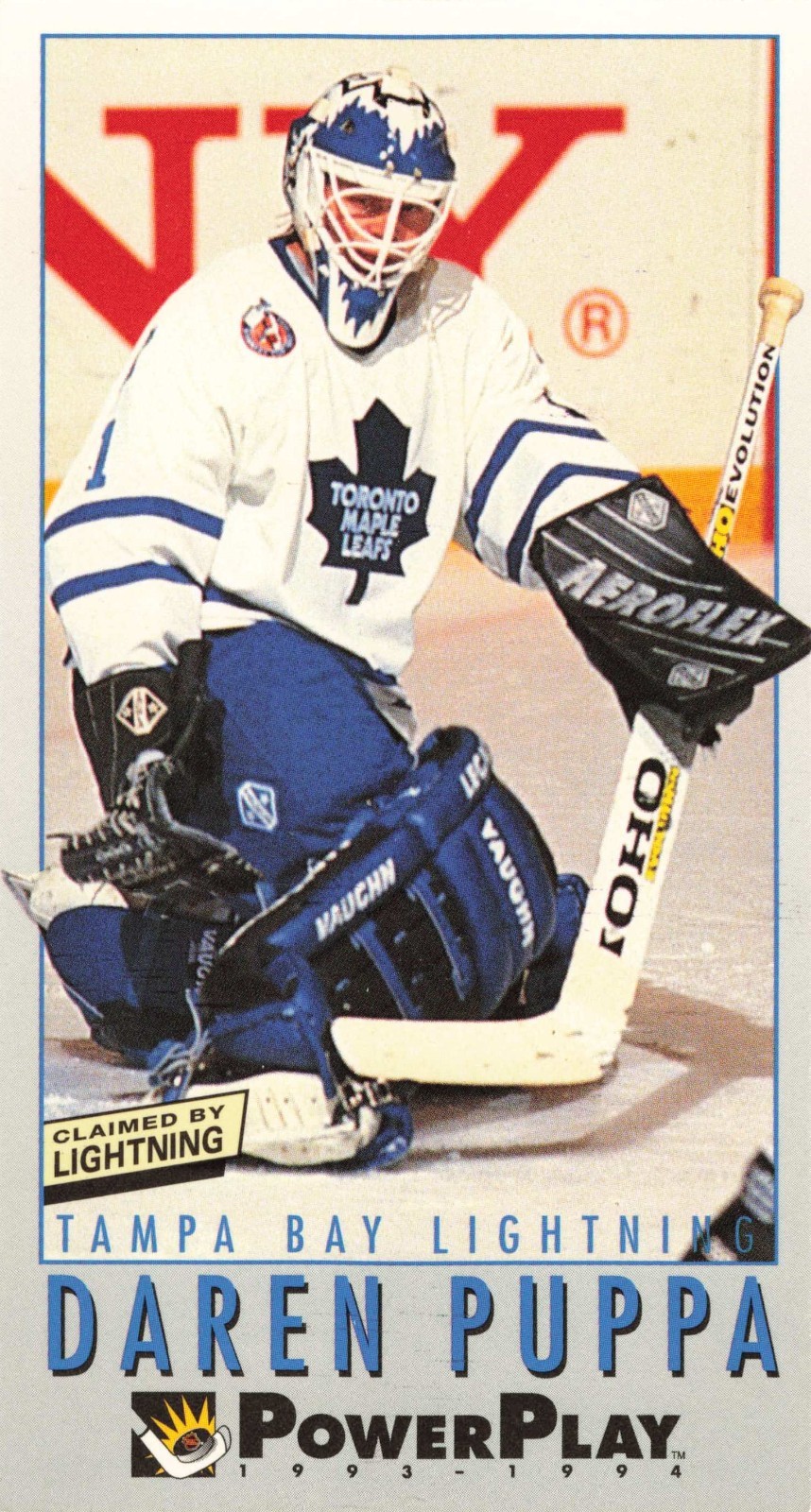 DAREN PUPPA 1993-94 Fleer #93 Tampa Bay Lightning