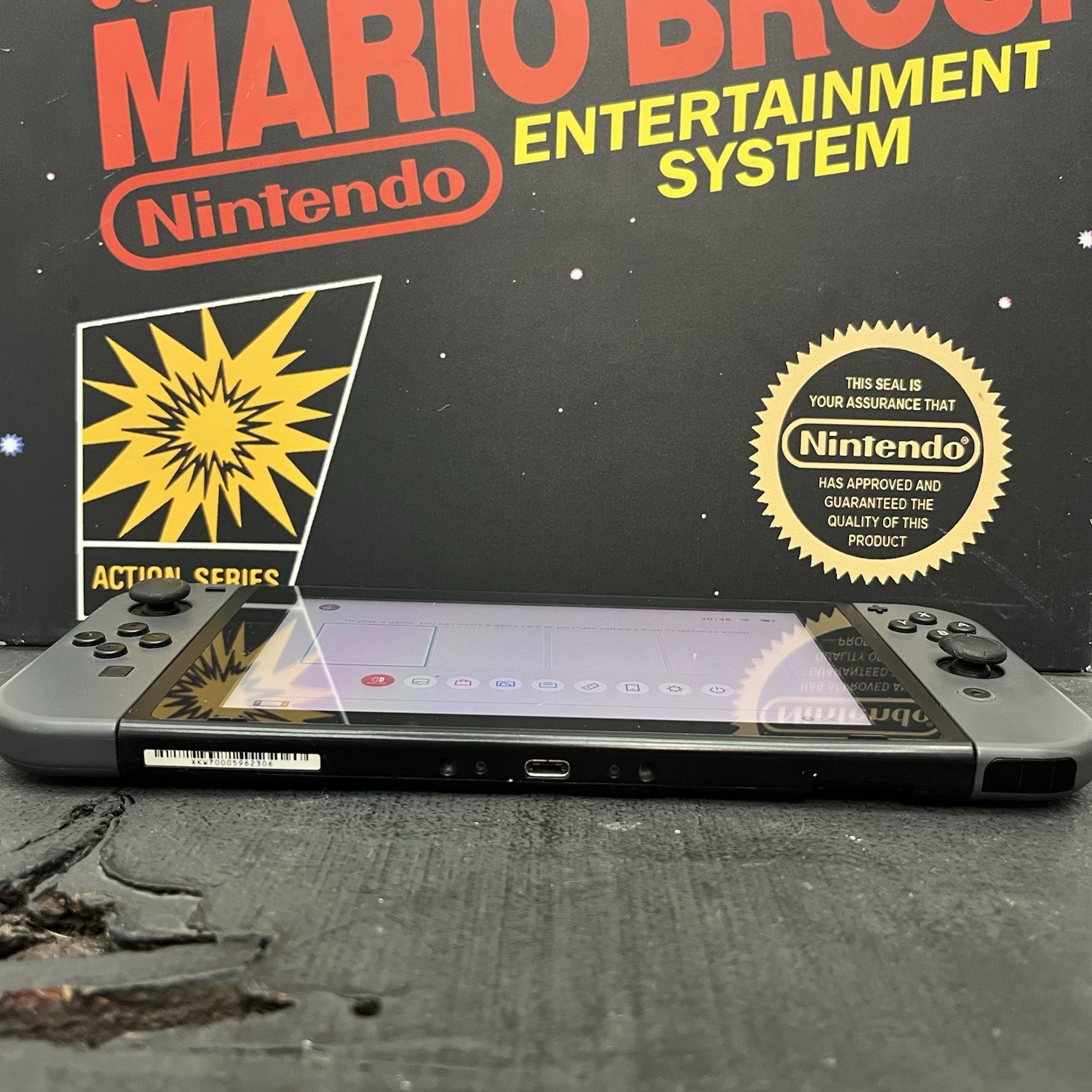 Nintendo Switch Console HAC-001 W.Charger TESTED FREE TRACKED POSTAGE