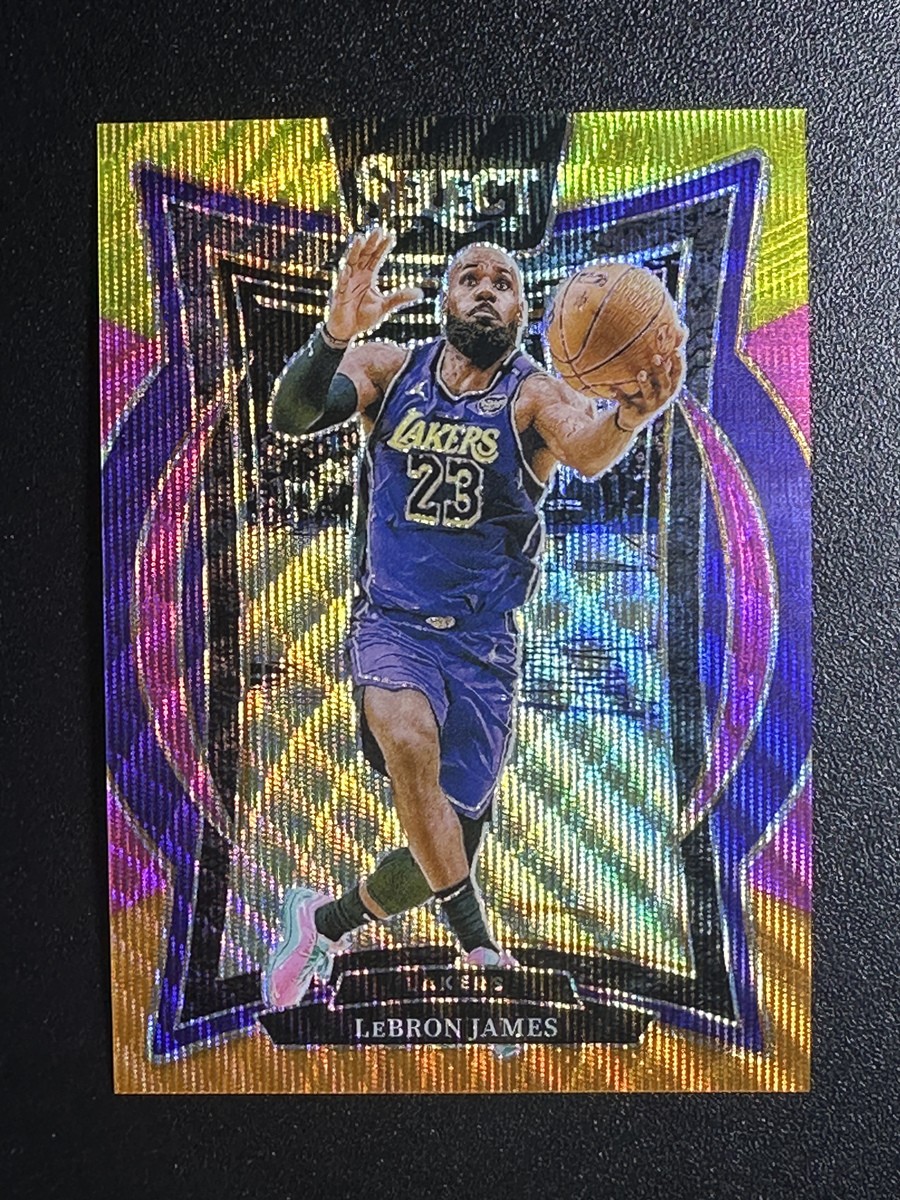 6/20 JSY# 1/1 ! 2024-25 Panini Select LeBron James Concourse Multi Wave #54
