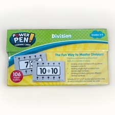 Power Pen TCR 6460 Teacher Created Resources Learning Cards: Division Grades 3-5