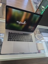 Apple MacBook Pro 15.4-inch, Touch Bar, 16GB RAM, 256GB SSD, Space Gray A1990