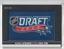 2024-25 O-Pee-Chee First Round Draft Patch DP-14 ALEXIS LAFRENIERE SSP OPC NYR