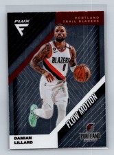 2022-23 Panini Flux #12 Damian Lillard Portland Trail Blazers