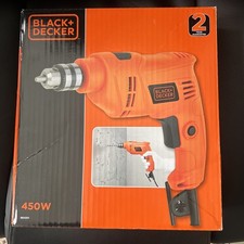 Black & Decker Corded Hammer Drill BEH201 240V Single Speed Drill  450W