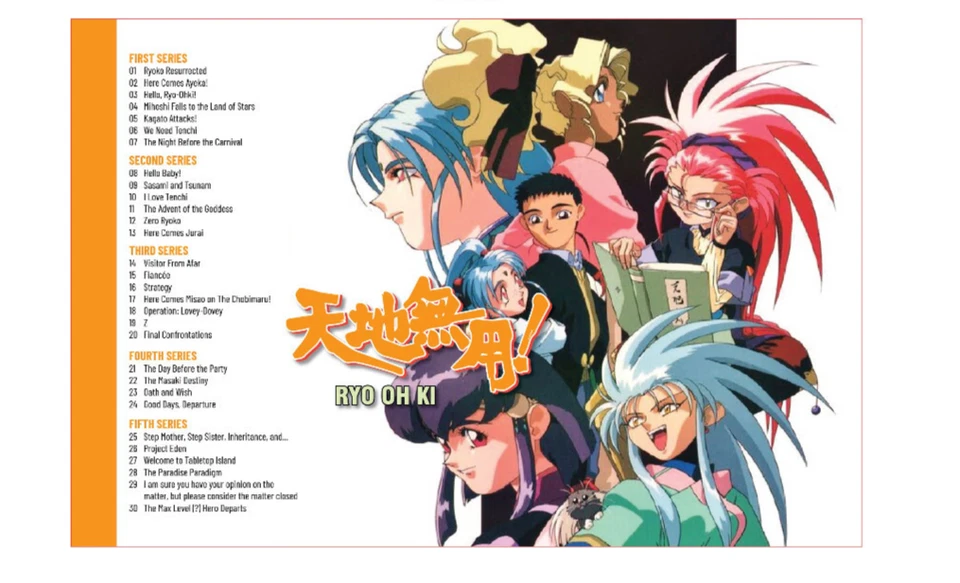 Tenchi Muyo! Ryo-Ohki Complete Series + OVA (DVD 1992) New & Factory Sealed! Foto 4 de 4