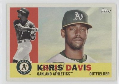 2017 Topps Archives 1960 Grey Back Subset Parallels Khris Davis #30 f3e