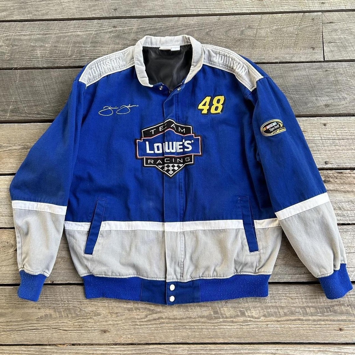 Vintage NASCAR Lowe's Racing Jimmie Johnson Men's Winner's Circle