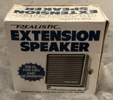 Realistic Radio Shack 21-546A Extension Speaker CB / Scanner 8 OHM 5W NOS Box