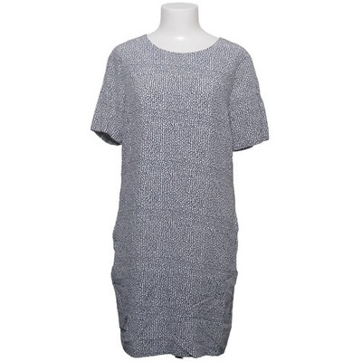 GANT, Kleid, Größe: 42, Blau/Weiß/Mehrfarbig, Polyester/Viskose, Damen #WuD