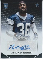 2014 Rookies & Stars LONGEVITY AHMAD DIXON AUTO Bears Cowboys Vikings Dolphins
