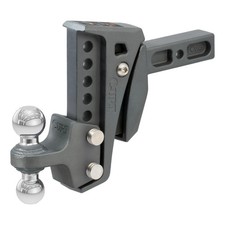 Curt Rebellion Xd Adjustable Cushion Hitch Ball Mount 2in Receiver 15k 6in Drop
