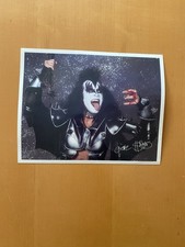 KISS🩸RARE 1976 GENE SIMMONS ORDER FORM PHOTO-AUCOIN