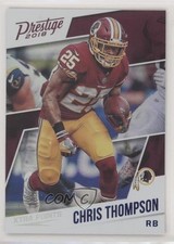 2018 Panini Prestige Xtra Points Blue Chris Thompson #187 0w8