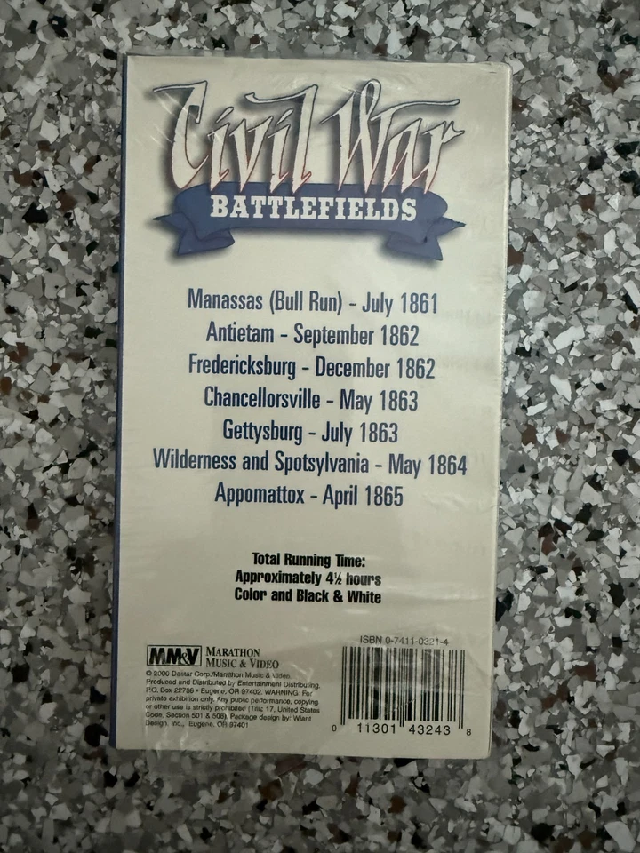 Civil War Battlefields - VHS - Like New - Image 2 of 3