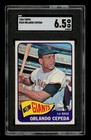 1965 Topps Set-Break #360 Orlando Cepeda SGC 6.5 EX NM+