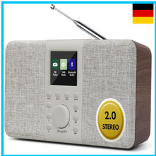MD5 DAB Radio Bluetooth 5.3 Farbdisplay 2,4 Zoll 2,0