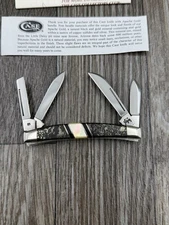 Rare 2004 Exotic Case XX Apache Gold Congress Knife EX468 SS