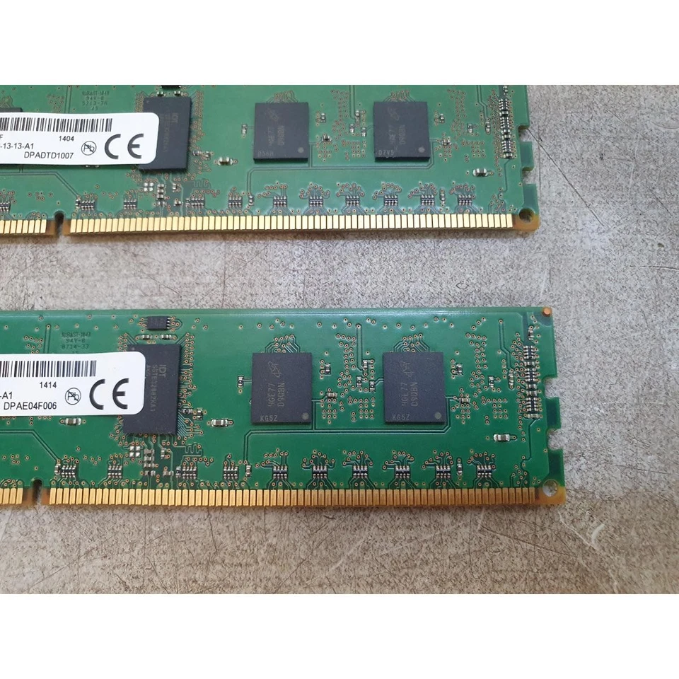 Lot of 2 Micron MT9JSF51272PZ-1G9E2HF DIMM Memory Module 4GB PC3-14900R 1866MHz - Image 4 of 4