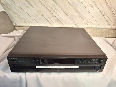 Sony CDP-CE375 5 Disc Ex-Change System/Player Tested & Works NO REMOTE Vintage
