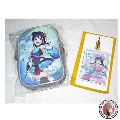NEW Love Live! Sunshine Tsushima Yoshiko Carabiner Pouch Vol.2 + Cleaner Strap *