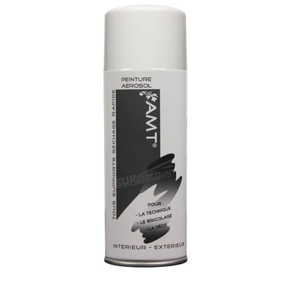 Bombe de peinture blanc brillant 330ml - Amt