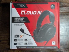 HyperX Cloud III Wired Gaming Headset 53mm Drivers for PC, PS5, Xbox Series X|S