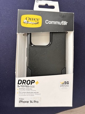 OtterBox Commuter Series Case for Apple iPhone 14 Pro Max Black