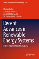 Mohan Kolhe (U. A.) | Recent Advances In Renewable Energy Systems | Taschenbuch