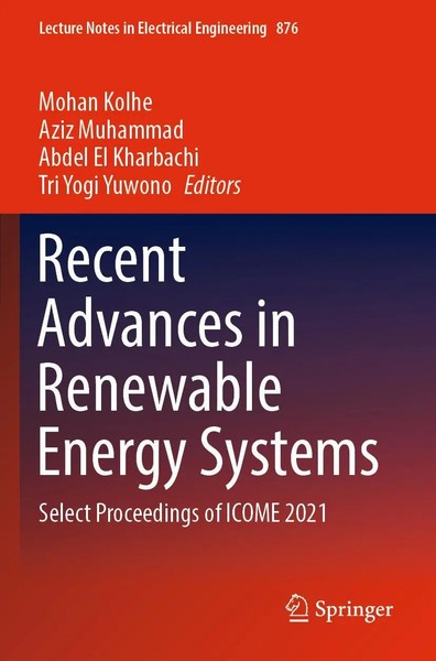 Mohan Kolhe (U. A.) | Recent Advances In Renewable Energy Systems | Taschenbuch-image
