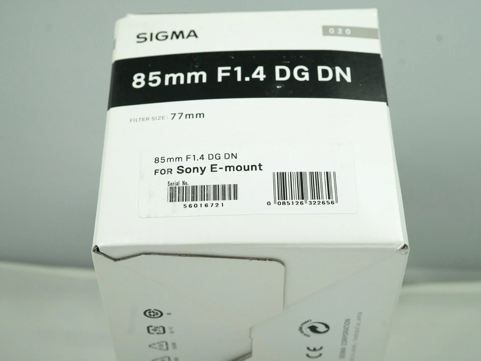 Sigma 85mm F1.4 DG  DN Lens for Sony E Mount - W/Caps,Hood&Box-Almost NEW! - Image 2 of 4