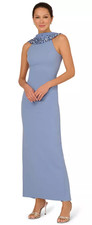 Adrianna Papell Formal Gown 14 NWT  FREE SHIP 