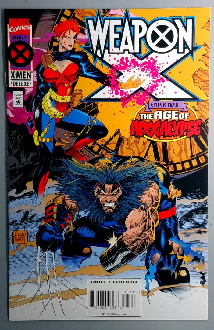 Weapon X #1 NM- Marvel 1995