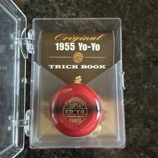 Duncan Original 1955 Red Yo-Yo w/ Trick Book Case, MPN 03600