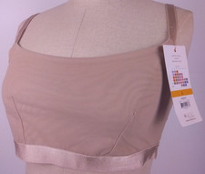 Joyspun Adobe Tan Mesh Wireless Bralette Size L.- New 51