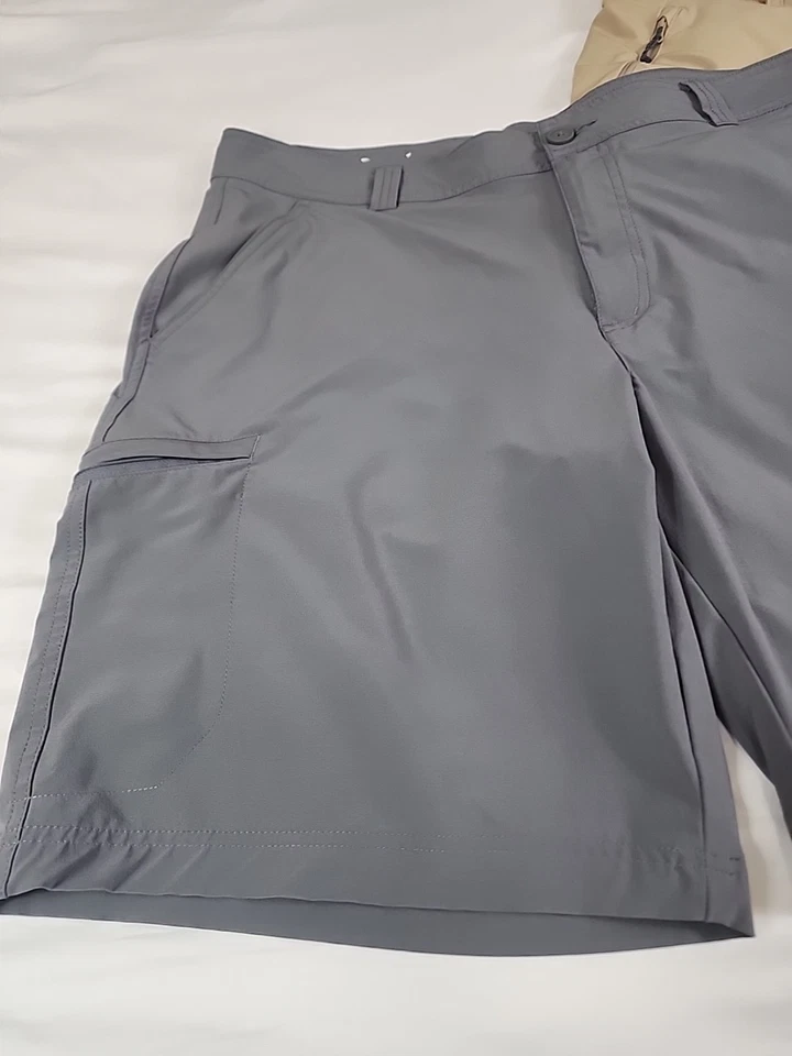 Lote de 2 pantalones cortos Columbia para hombre talla 38 Foto 2 de 4