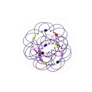 Download Mandala Flower Basket Toy Wire Mandala Flower 3d Mandala Meditation Ebay