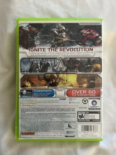 Assassin's Creed III Xbox 360 Videospiel - Bild 2 von 5