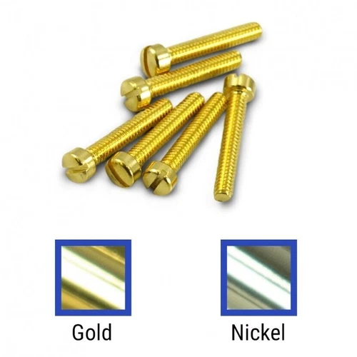 Set of 6  Humbucker Pickup Pole Piece Screws