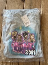 MGA Entertainment T-Shirt Women's 3X Light Blue Cotton Bratz Baby Graphic Fit