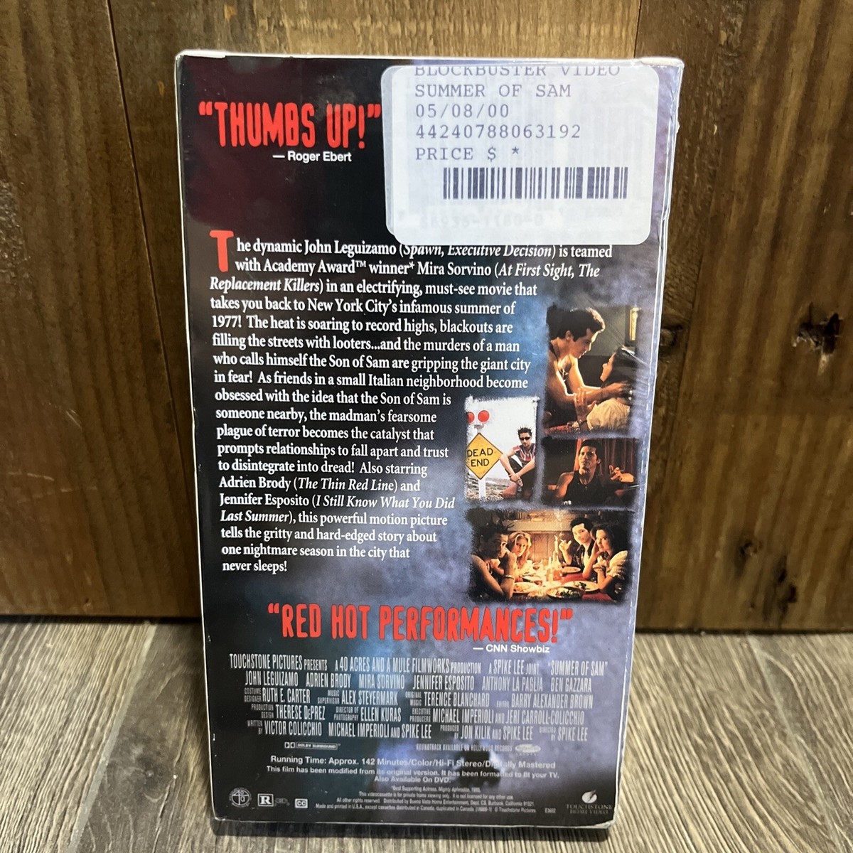Summer of Sam Horror True Crime VHS 1999 Unopened Sealed No Mark