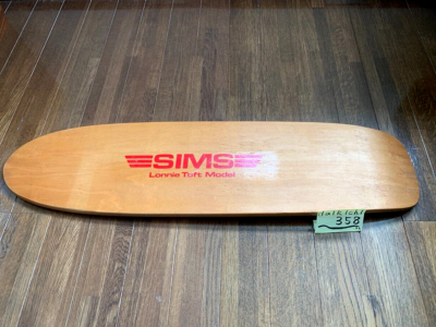 SIMS 70's SIMS Lonnie Toft Model Super Rare Skateboard Deck