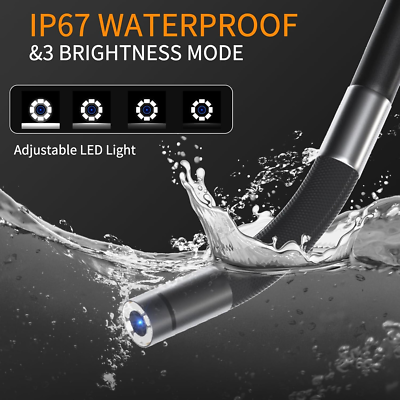 ZX1-P1 Two-Way Articulating Borescope with Light, 0.33In