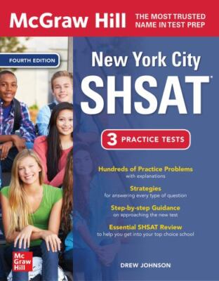 McGraw Hill New York City Shsat, Fourth Edition by Johnson, Drew D.