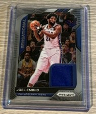 2021 Panini Prizm Joel Embiid Sensation Memorabilia Card