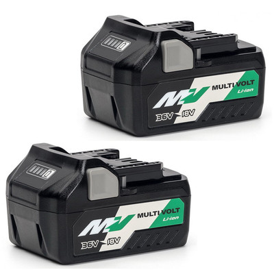 2 Pack 36V/18V For Metabo HPT BSL36A18 6Ah Li-Ion Battery Multi Volt 372121M US